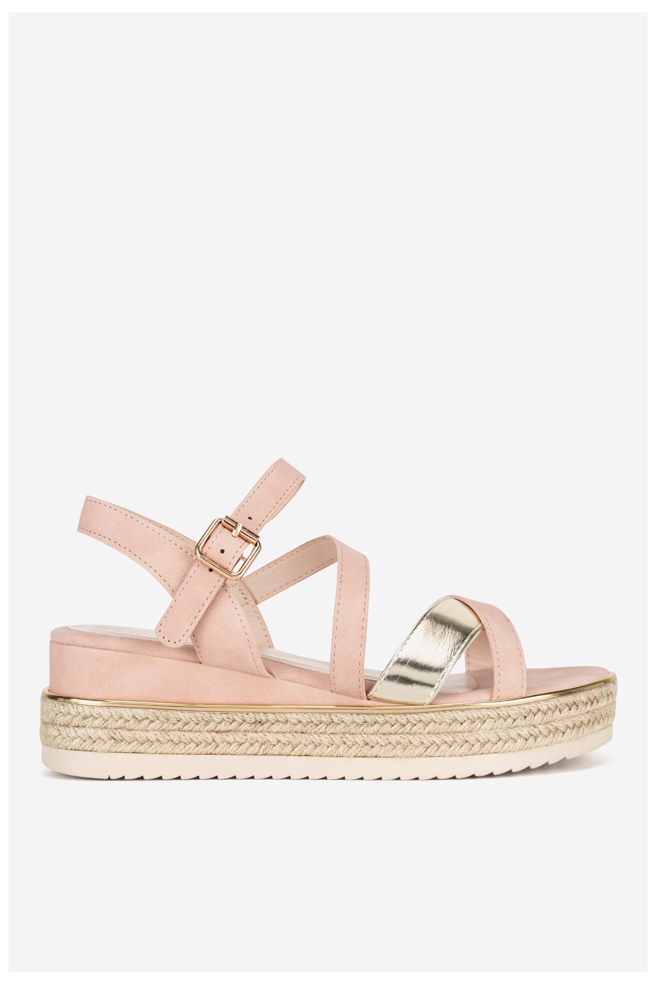 Espadrile Jenny LB-P1092-YLD ROZ DESCHIS