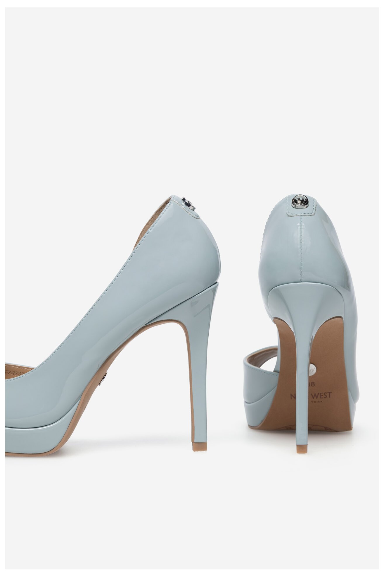 Туфлі-Човники NINE WEST WFA2733-1 СВІТЛО-ГОЛУБИЙ