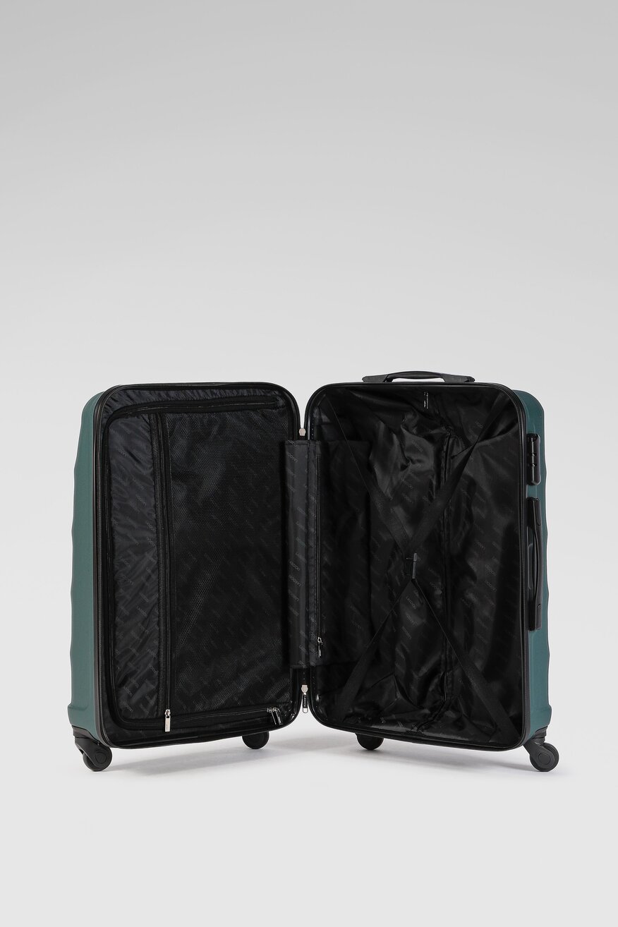 Lasocki - Średnia twarda walizka zielona - 5904248369477