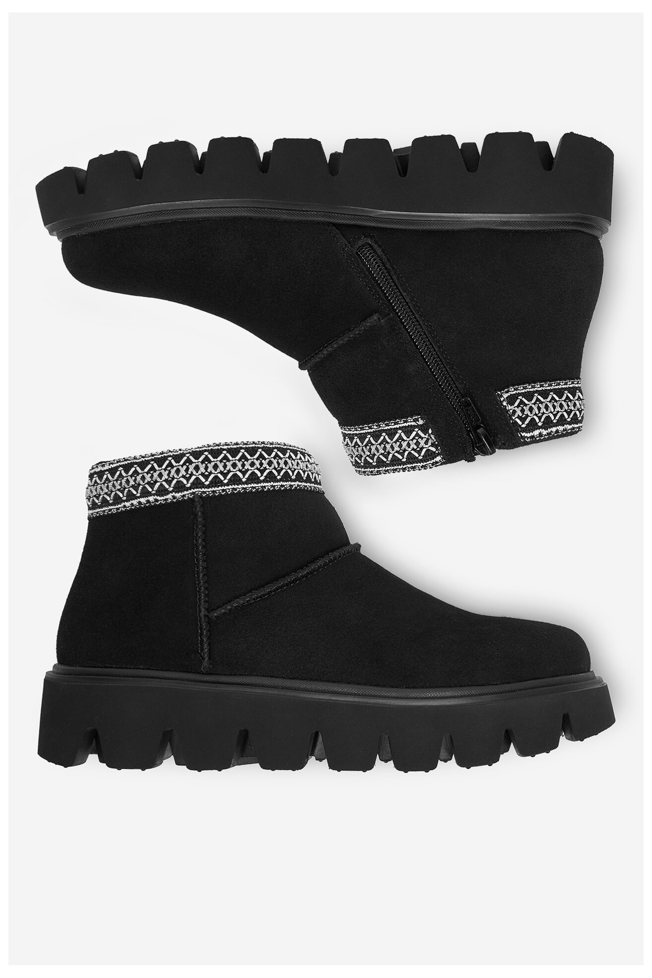 Bokacsizma Rieker CEO-W2074-00 FEKETE