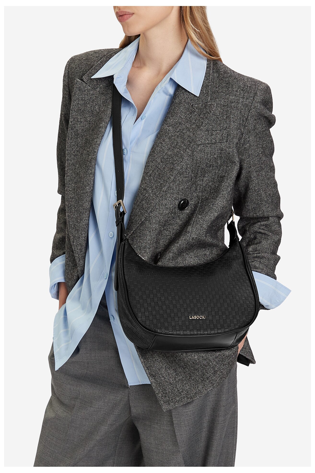 Дамска чанта Lasocki C-LSK-X-001-08 ЧЕРЕН