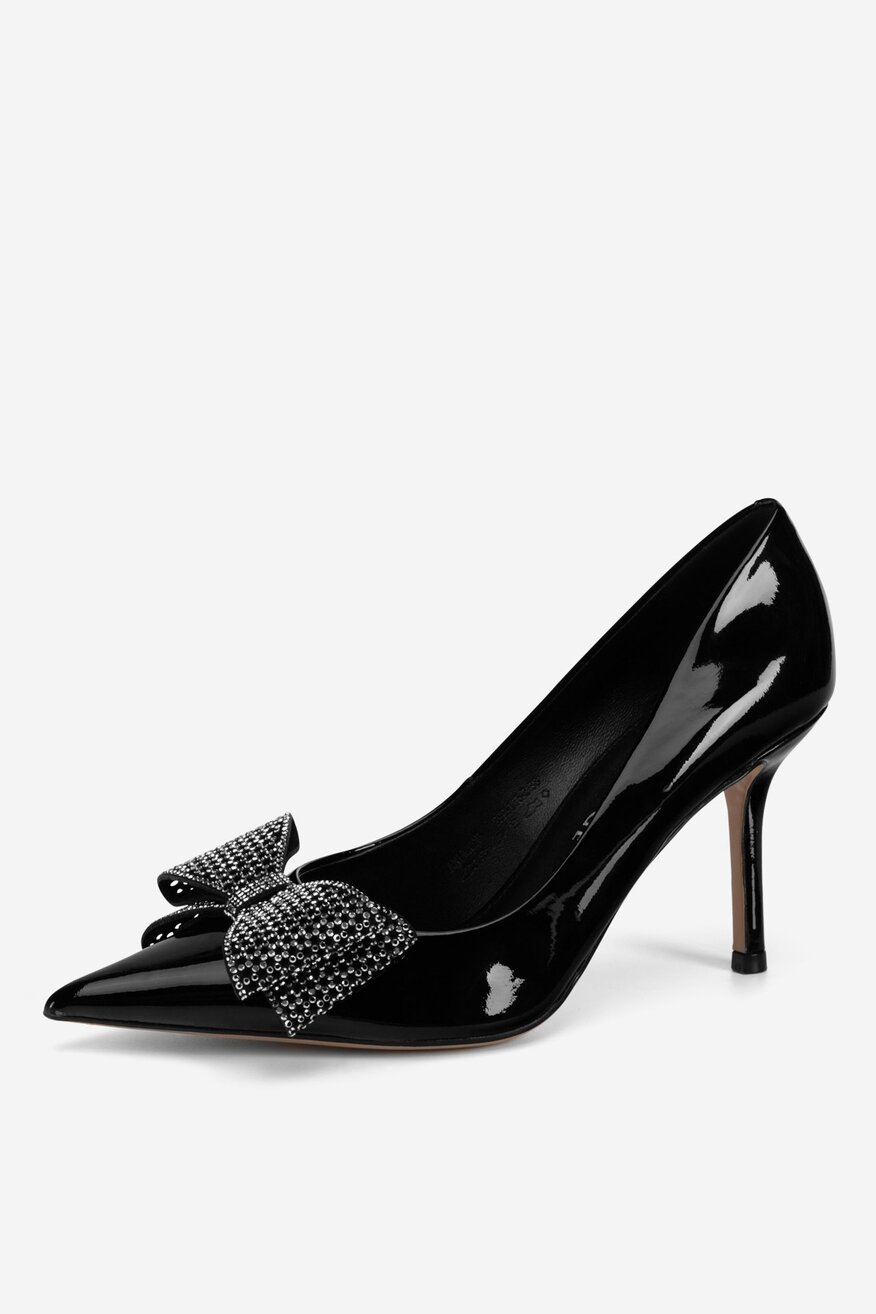 EVA MINGE - Czółenka skórzane - 5906751676844