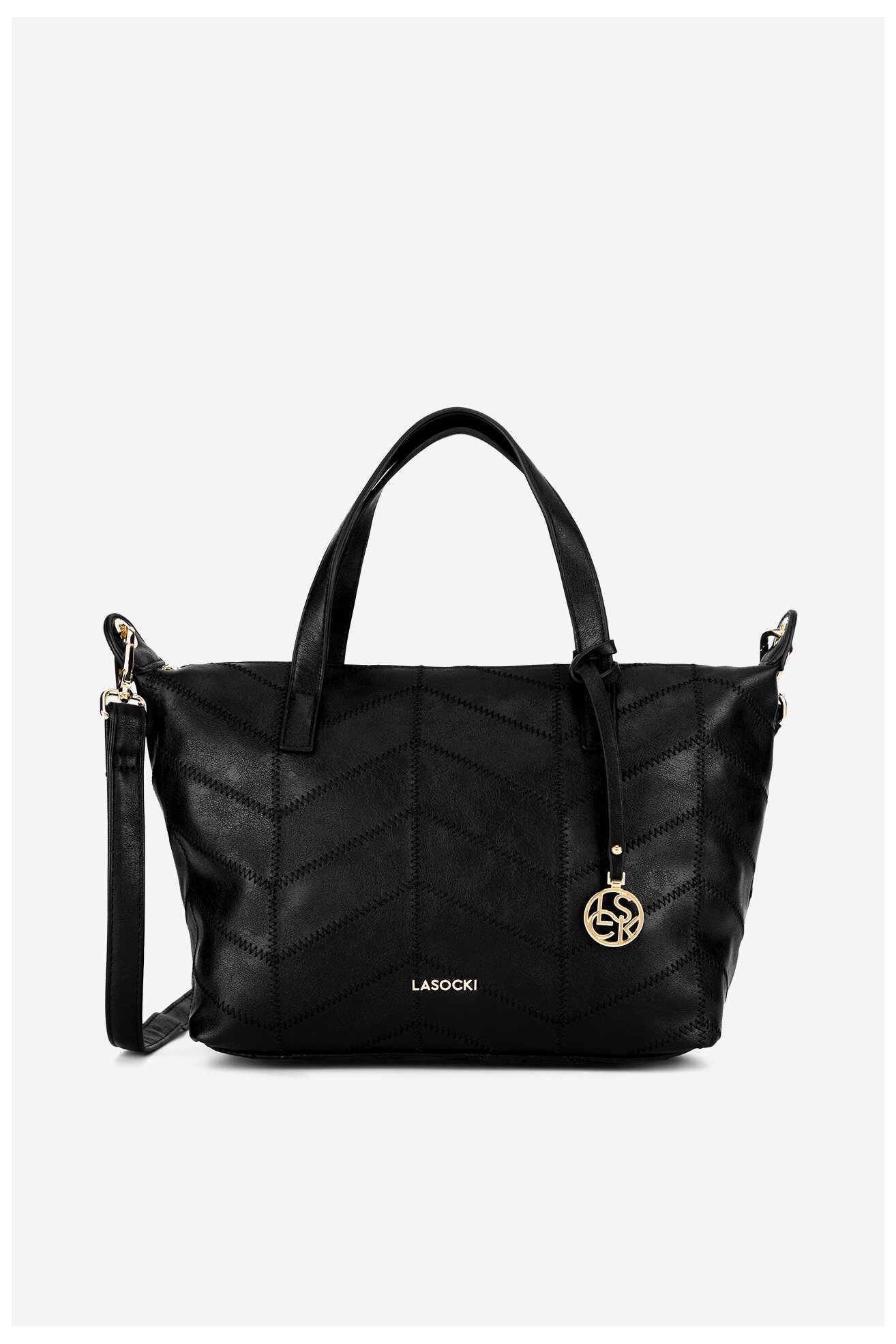 Kézitáska Lasocki C-LSK-K-018-06 FEKETE