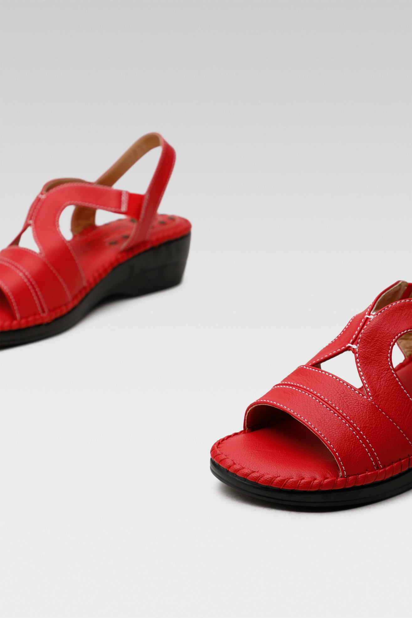 Sandały Clara Barson WSS20490-01 Czerwony