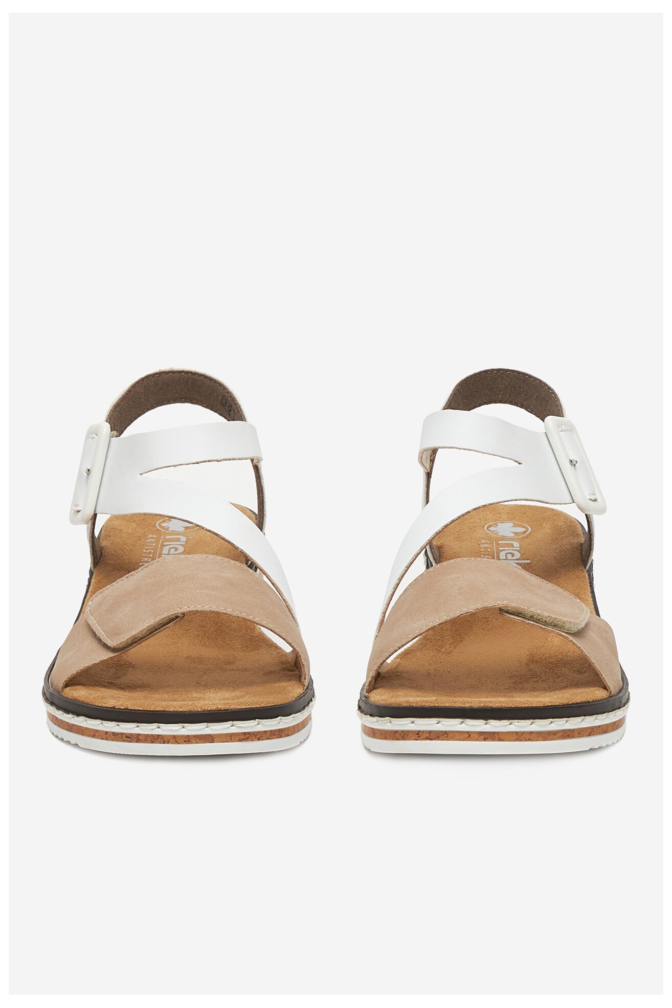 Sandały Rieker CEO-V3660-60 Biały