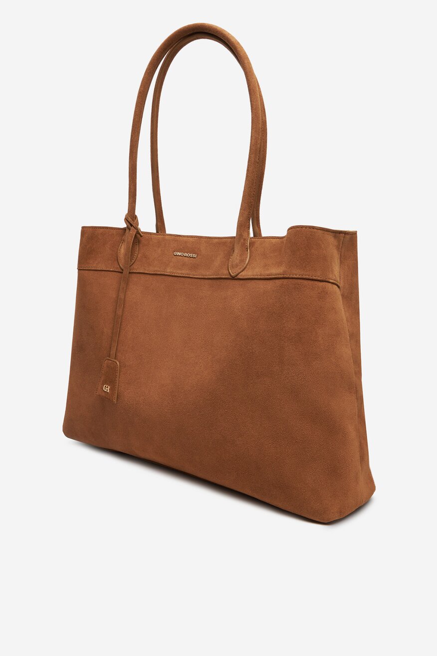 
                Дамска чанта Gino Rossi КАМЕЛ - 5906751377468