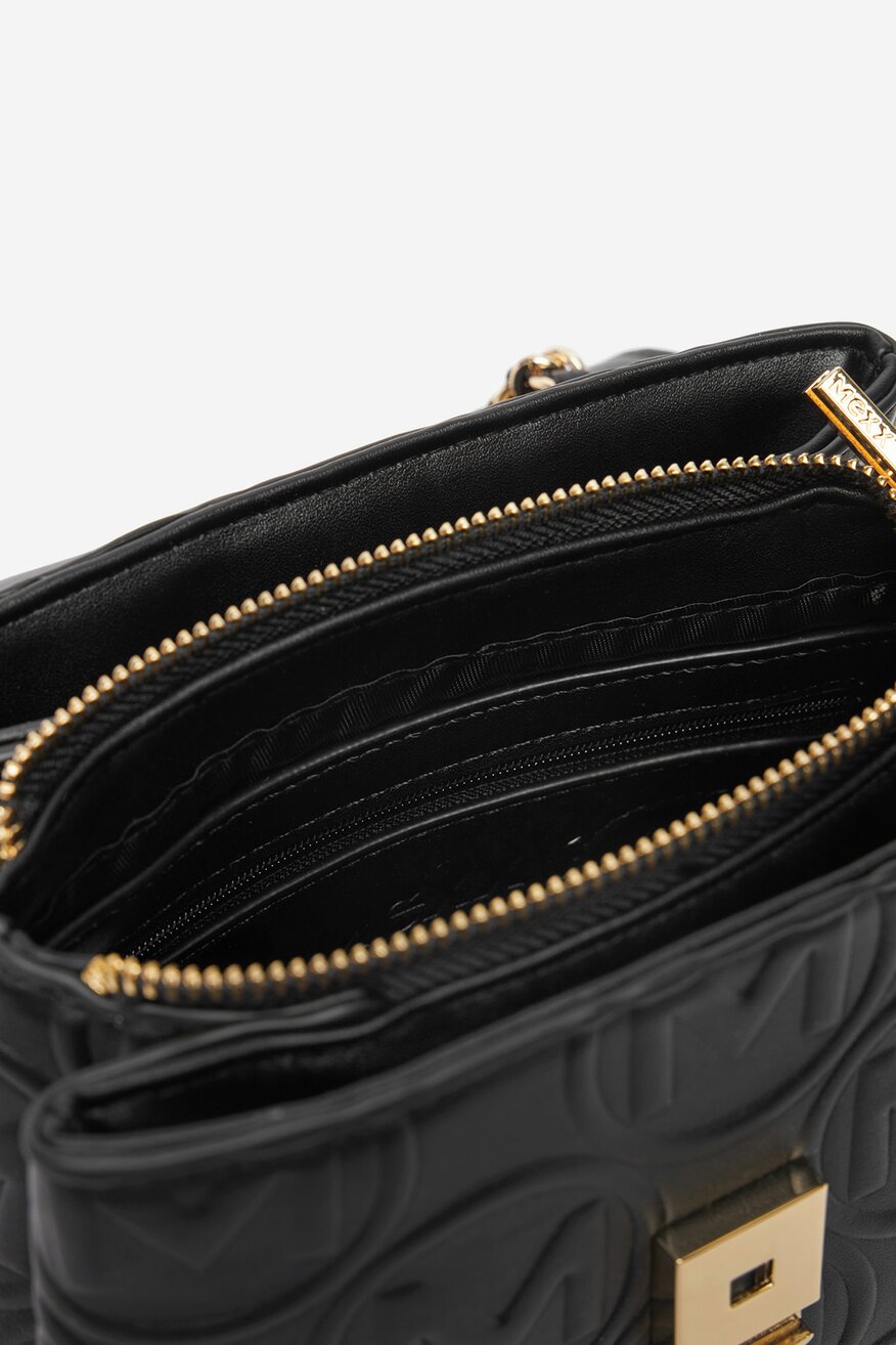 Дамска чанта Mexx ЧЕРЕН - 5903698181219