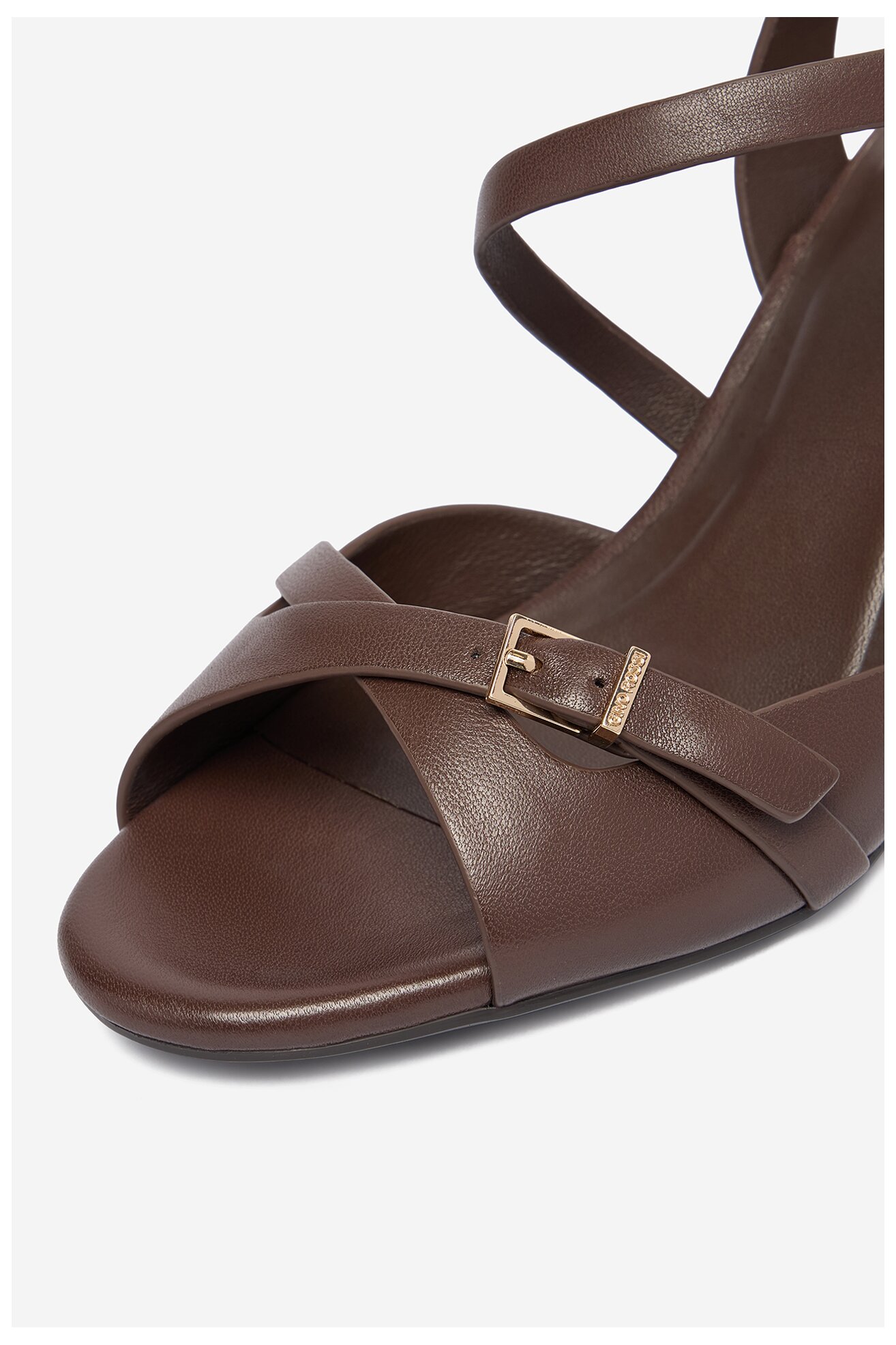 Sandały Gino Rossi EO-GL15-986-1 Brązowy ciemny