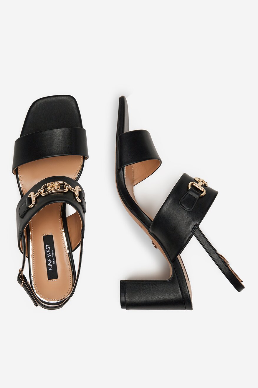 Sandály NINE WEST ČERNÁ - 5906751099599