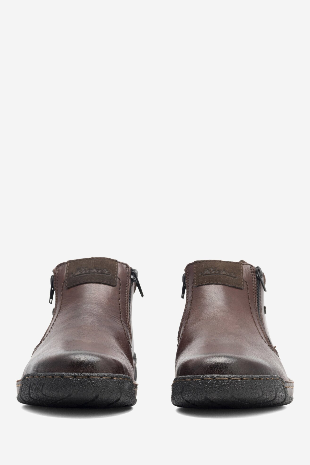 Kratke čizme Rieker B0392-25 BRAON