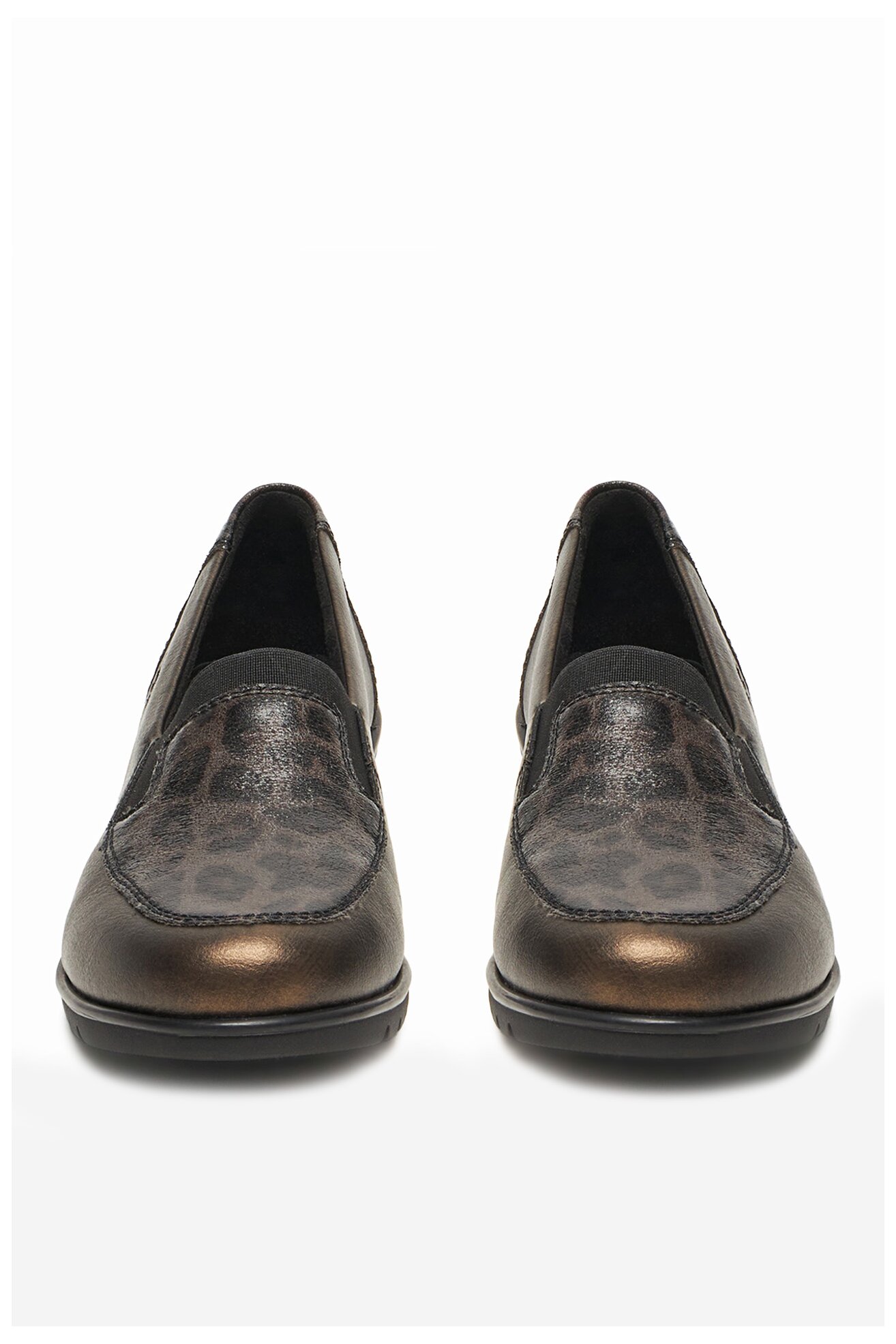 Половинки обувки Rieker L5351-90 С ЦВЯТ НА СТАРО ЗЛАТО