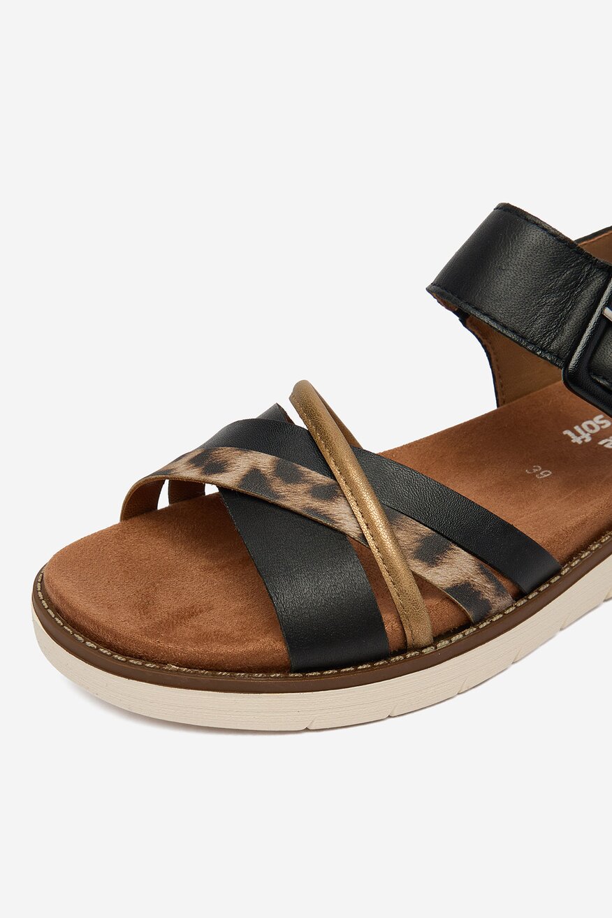 Remonte - Sandały skórzane - 5906751789575