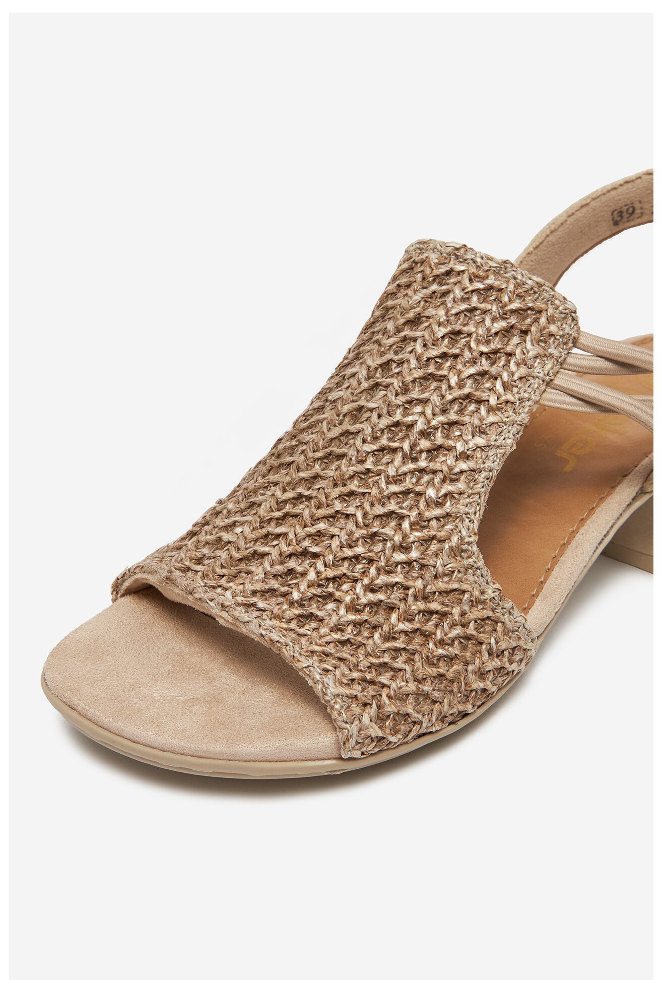 Sandały Rieker 64962-60 Beżowy ciemny