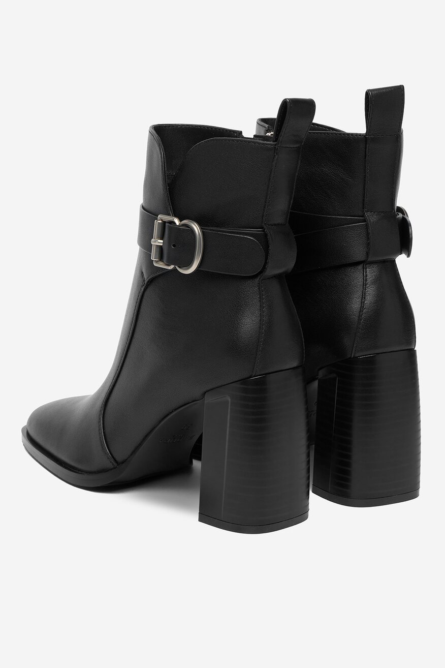 Badura - Botki skórzane - 5906751419588