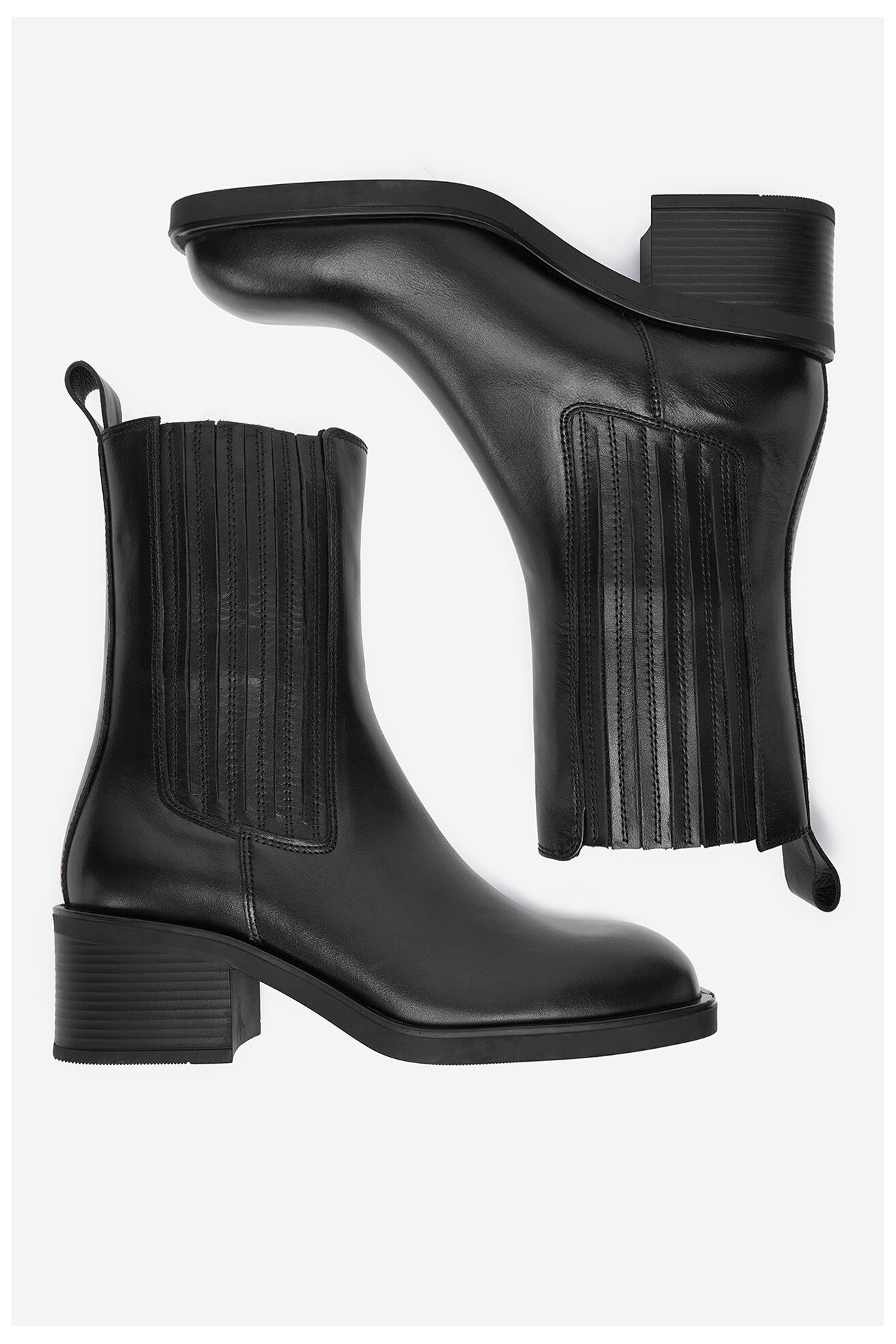 Bokacsizma Gino Rossi EO-LOARA-SL061 FEKETE