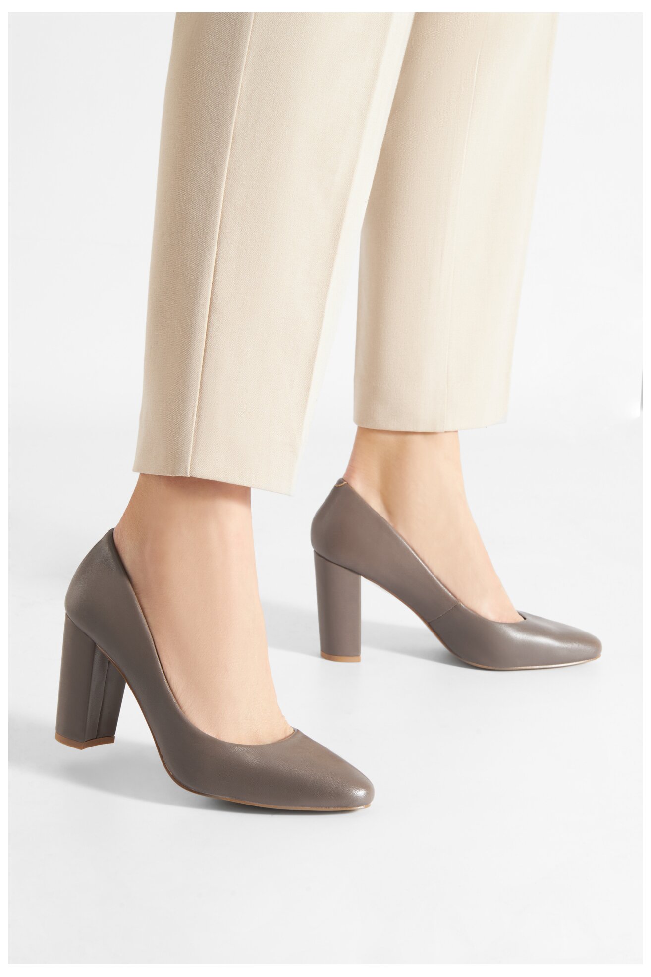 Czółenka Lasocki WYL3137-1Z Beżowy ciemny