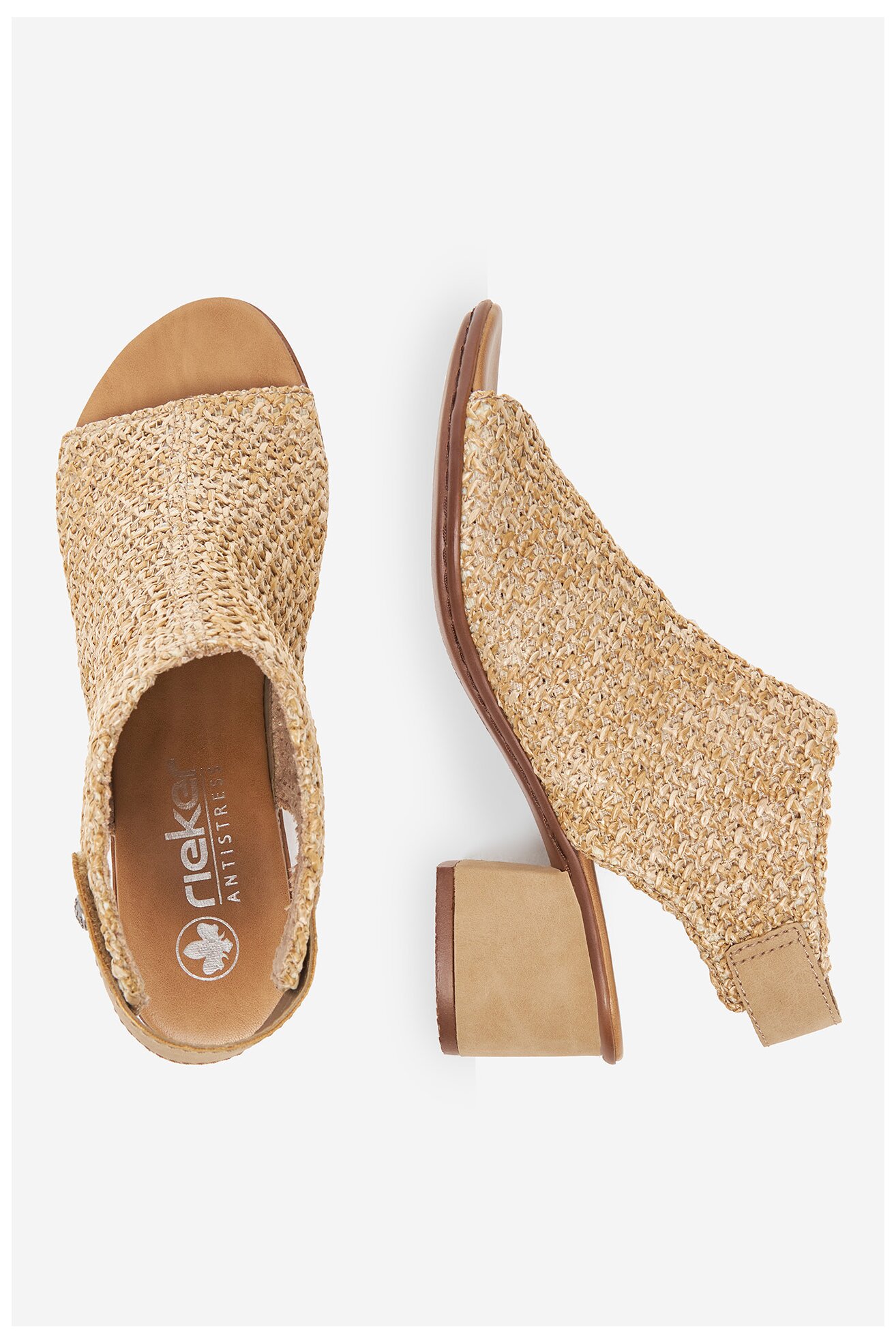 Sandały Rieker CEO-64670-60 Beżowy