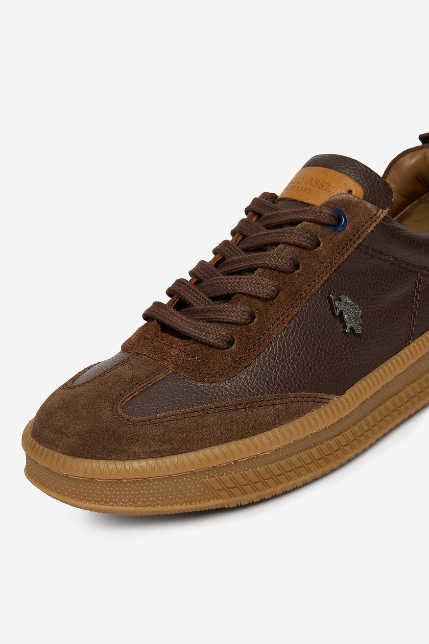 
                Сникърси U.S. POLO ASSN. ТЪМНОКАФЯВ - 5906751969908