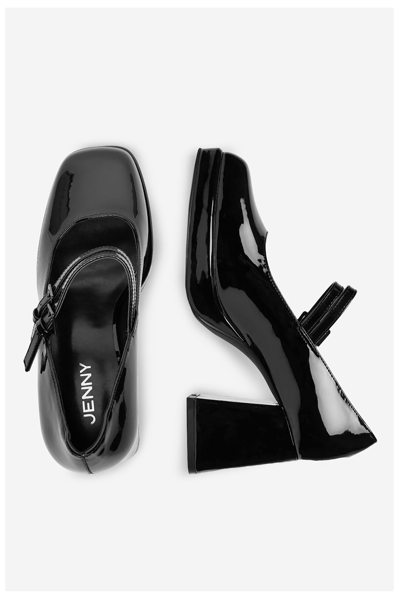 Pantofi cu toc Jenny CEO-JY230928 NEGRU