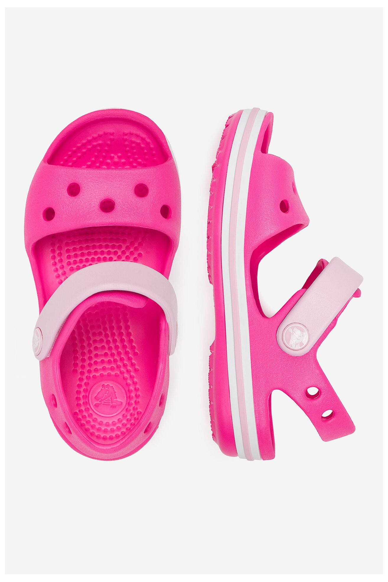 Sandały Crocs C-BAYABAND SANDAL T 211055-6QQ Różowy