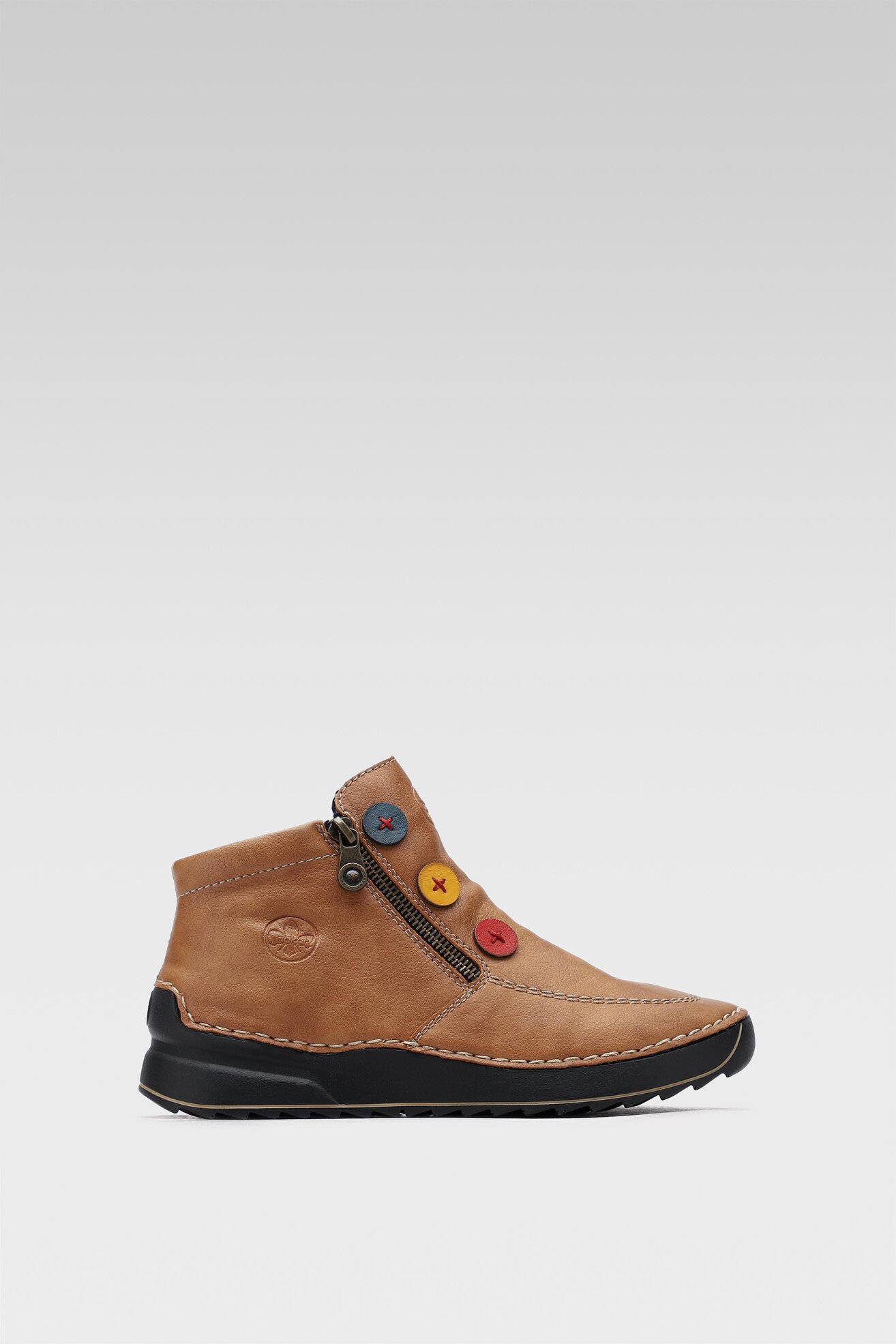 Botki Rieker 51599-25 Brązowy jasny