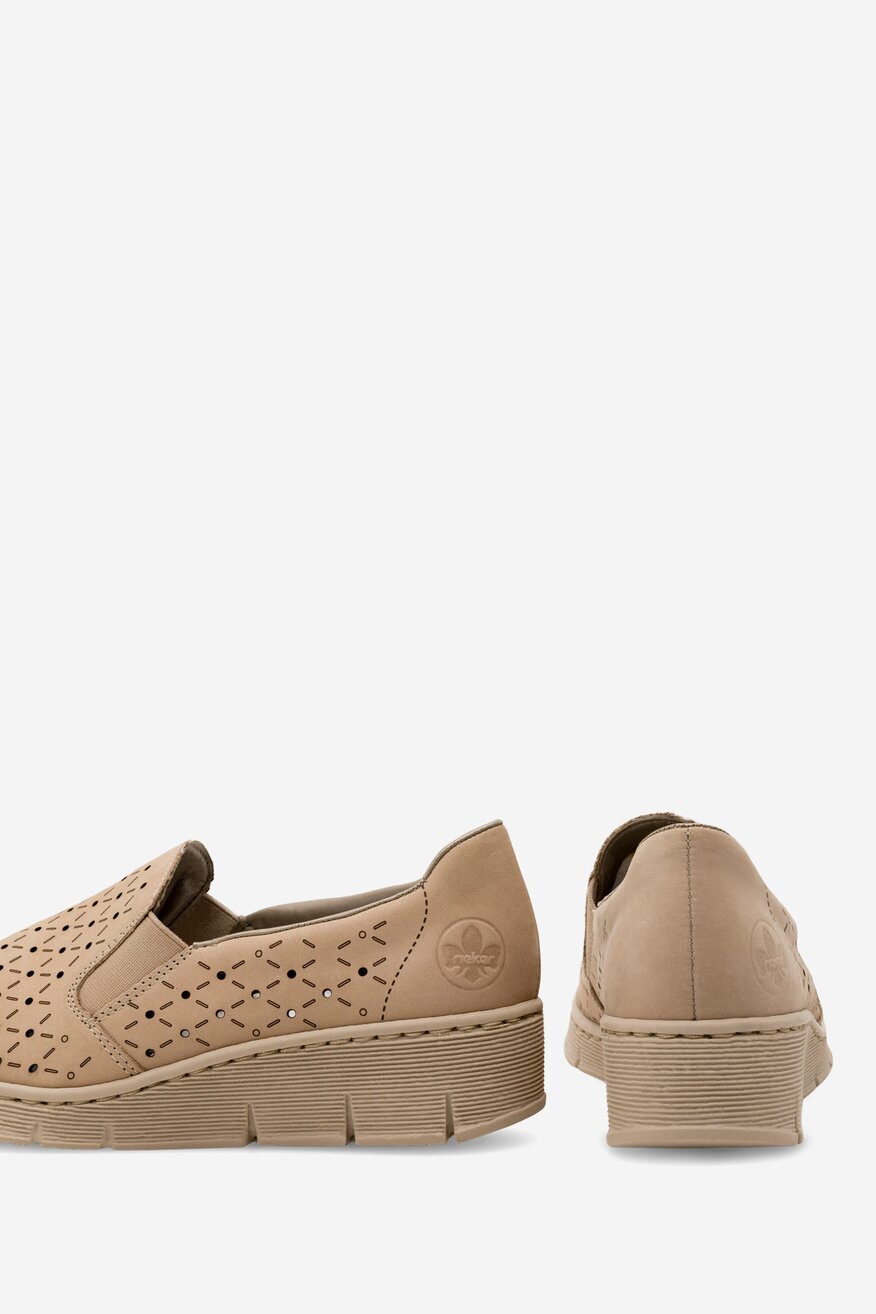 
                Половинки обувки Rieker БЕЖОВ - 2230056241784