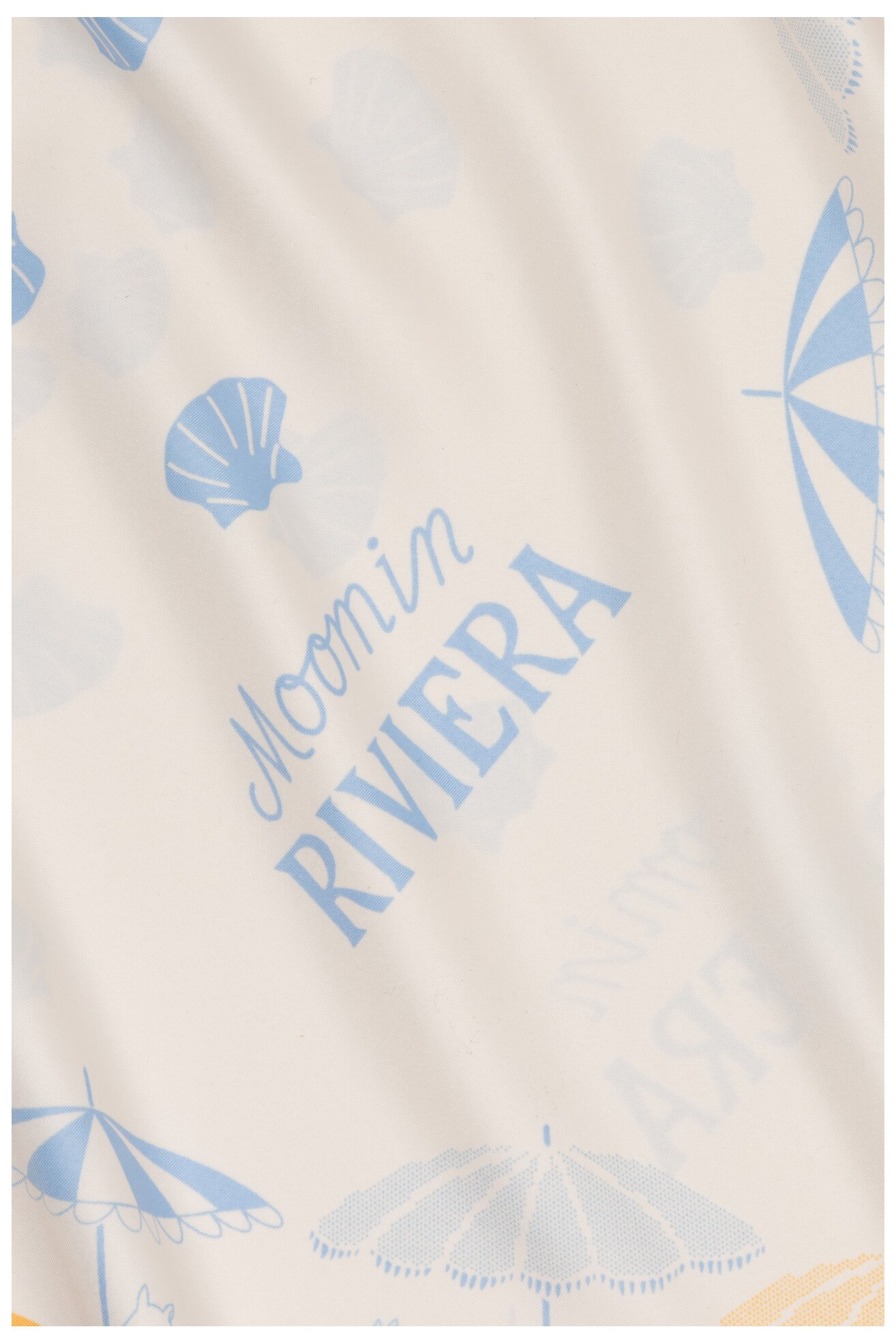 Ženska marama MOOMIN ACCCS-SS24-143MMN ŽUTA