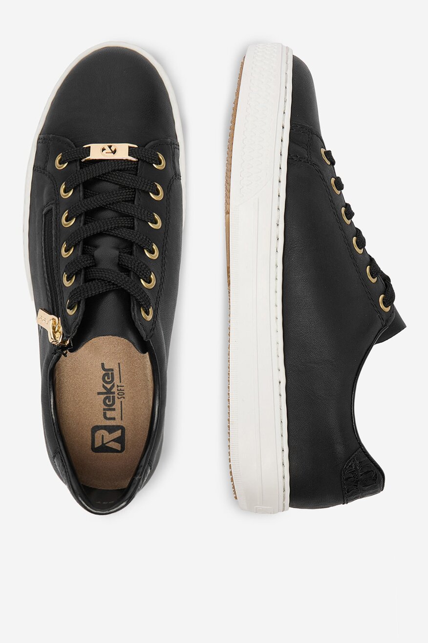 
                Rieker - Tenisówki skórzane - 2230092738248