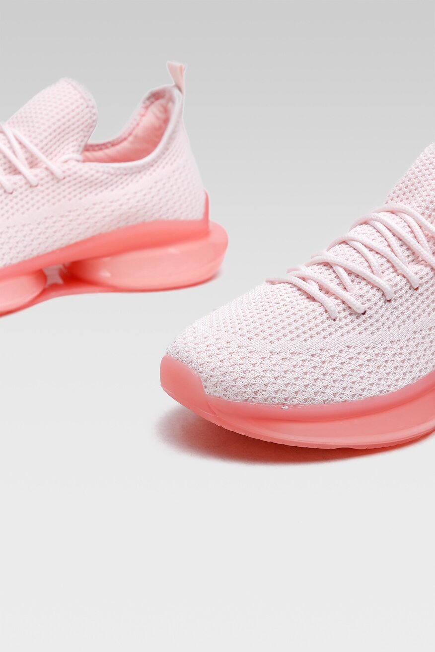 
                Sprandi - Obuwie sportowe pastelowe różowe - 5904248191115