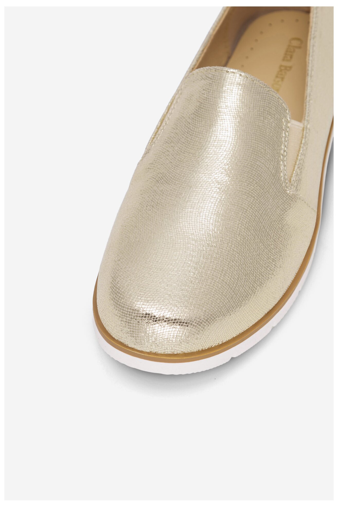 Напівчеревик Clara Barson WYL3648-3 ЗОЛОТИЙ