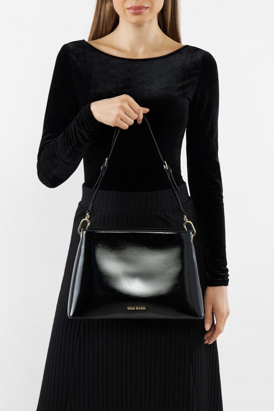 【Tokyoエリコ】 Torebka Gino Rossi TYLO-199 Czarny - CCC.eu