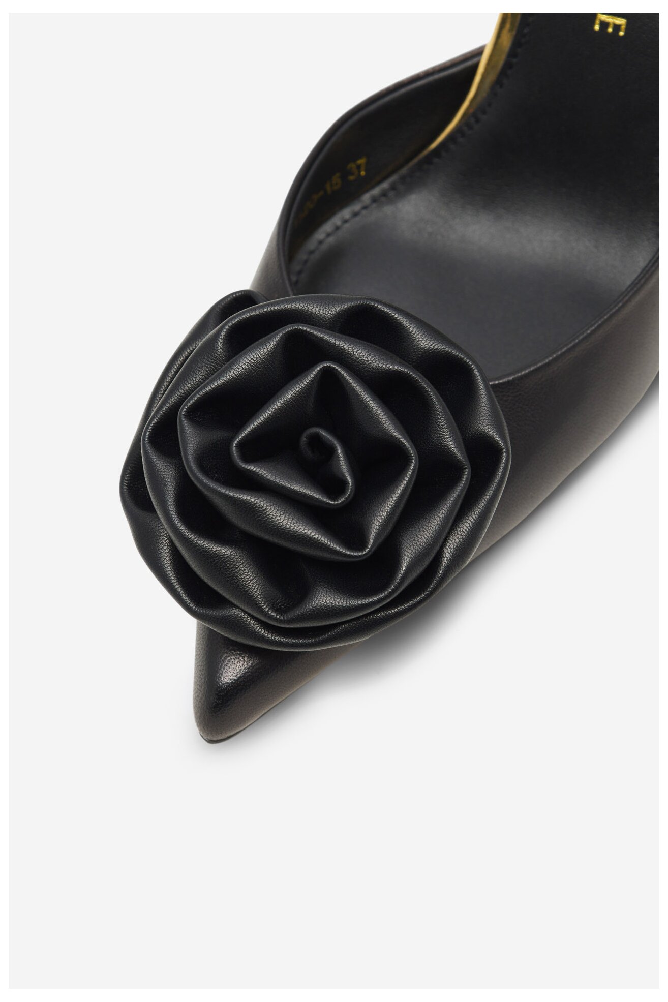 Körömcipő EVA MINGE ROSE-V1520-15 FEKETE