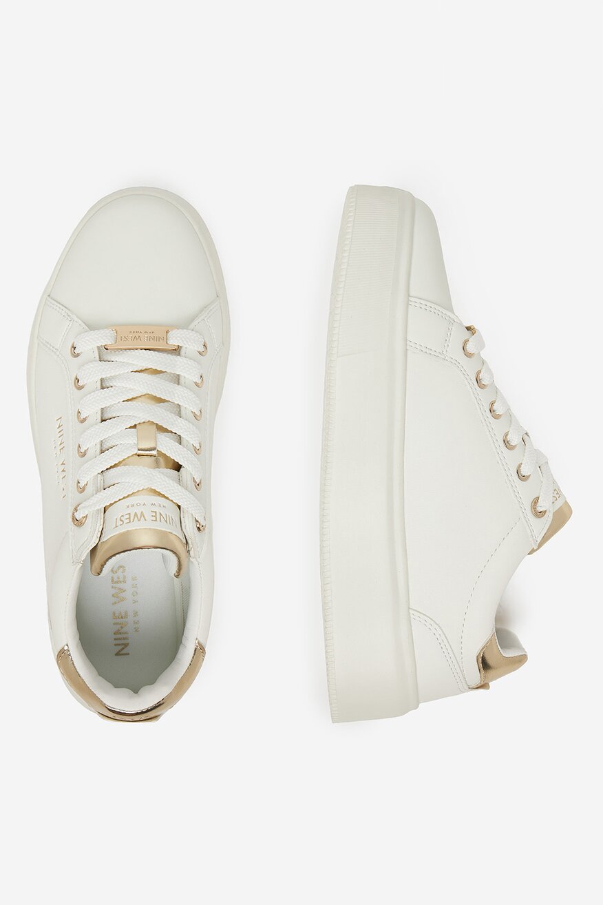 Sneakers NINE WEST CEO-ALIA-01 Złoty - 5906751402764
