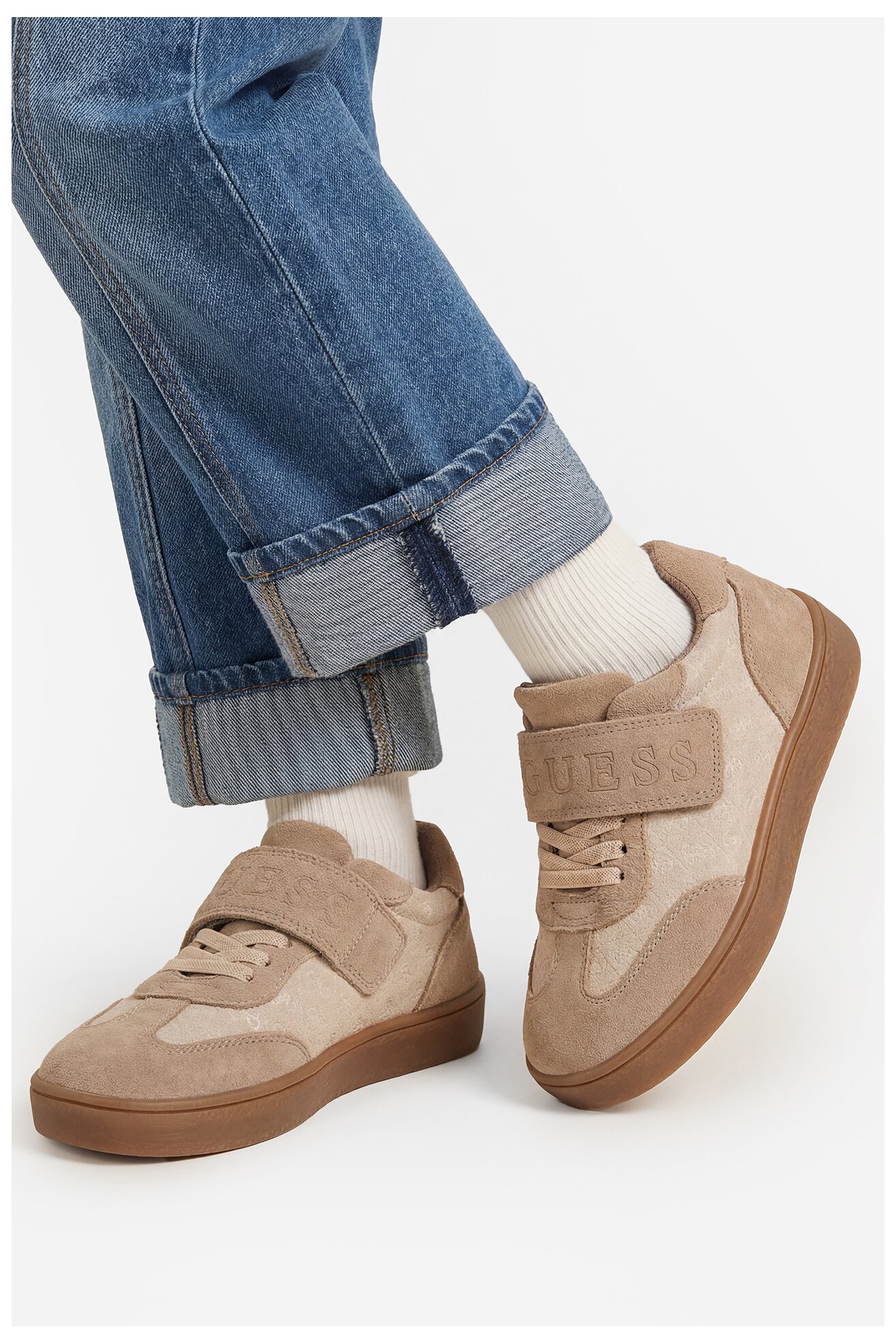 Sneakers GUESS EO-513-053-1 Beżowy