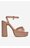Sandały NINE WEST S3SH005-01A Różowy jasny