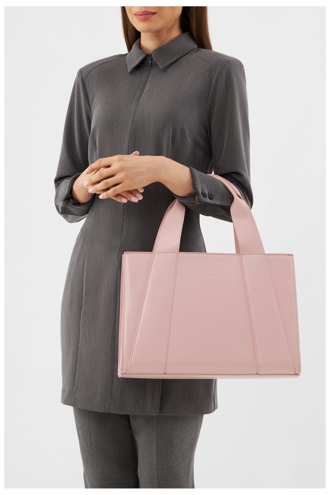 Torebka SIMPLE MLS-J-011-05 Różowy jasny