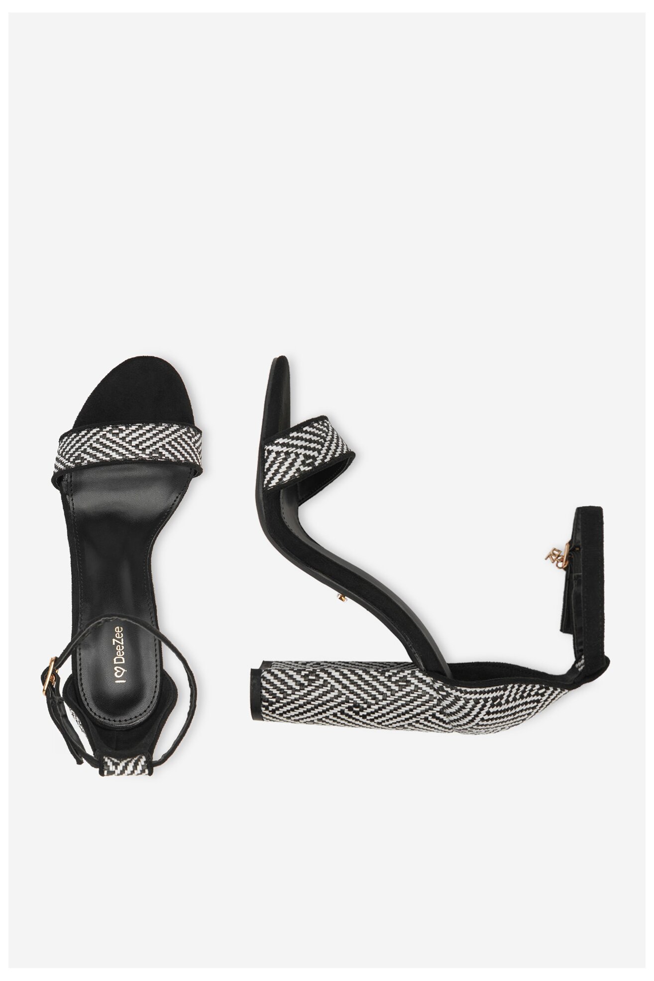 Sandały DeeZee 0812-G710 Czarny