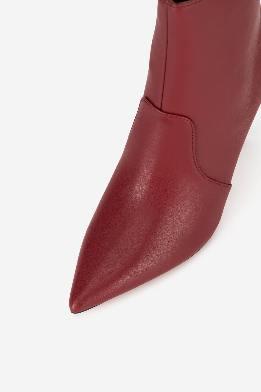 Kotníková obuv NINE WEST ČERVENÁ - 5903419339783