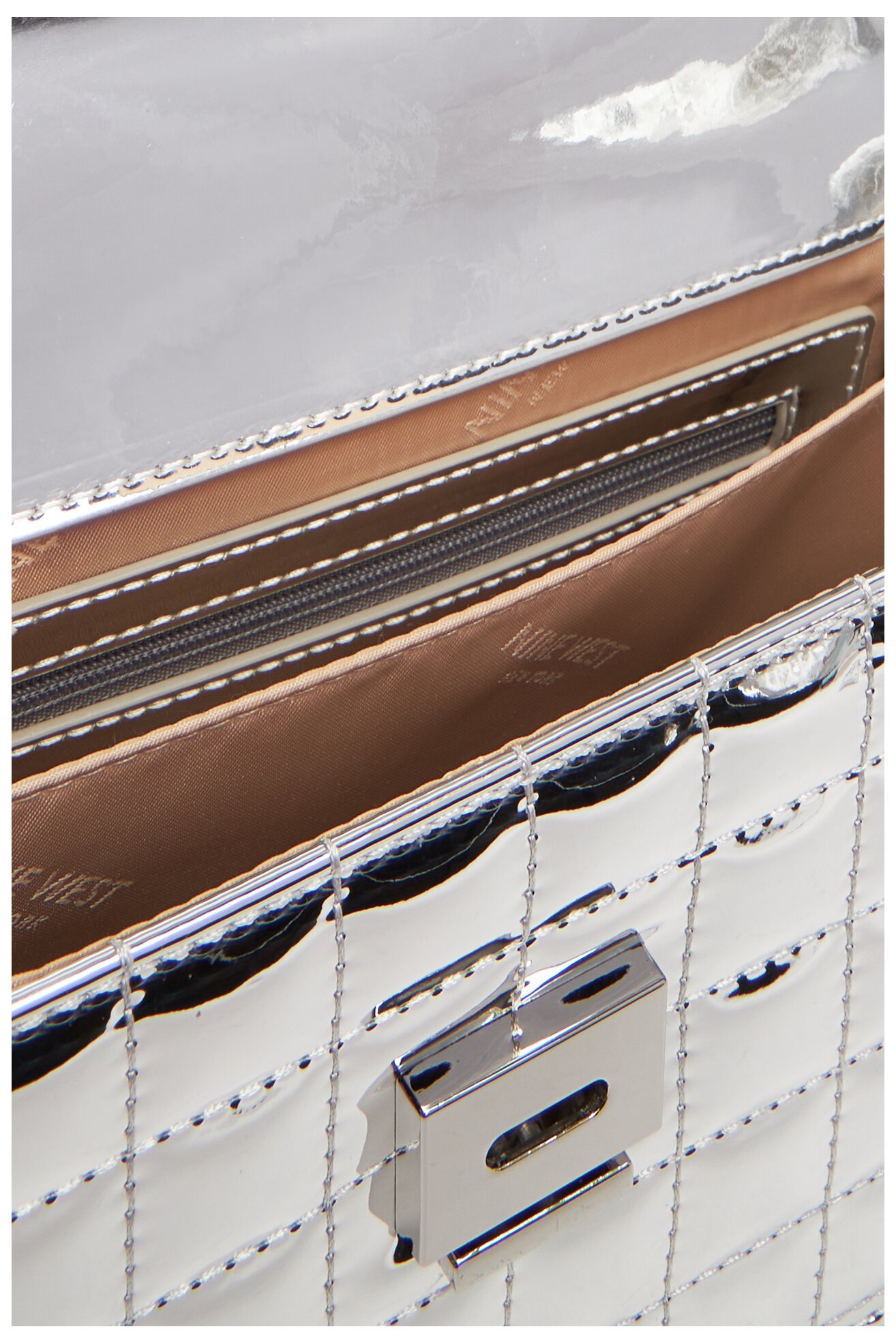 Geantă de mână NINE WEST EO-GLAMERCY-GRACE-LX10060 ARGINTIU