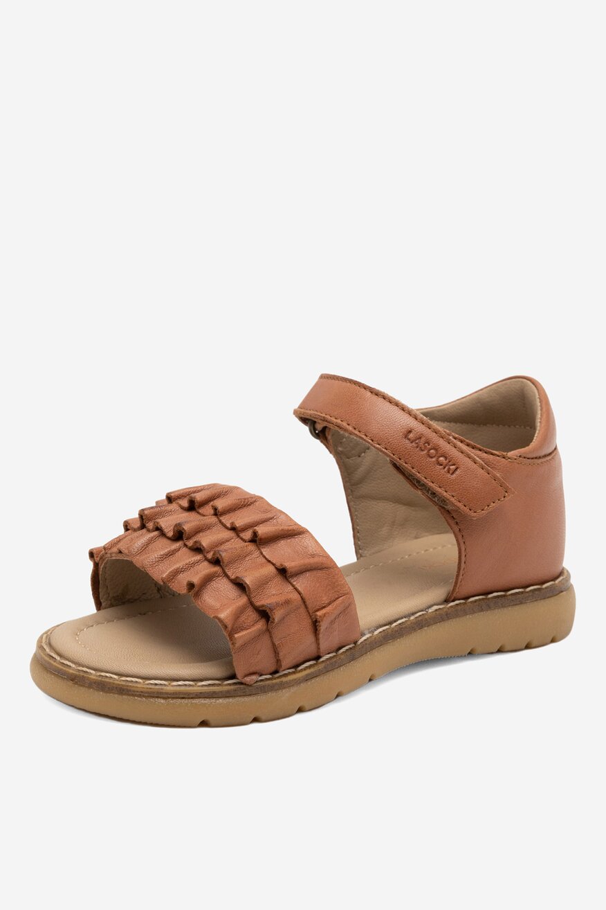 Lasocki Kids - Sandały skórzane na rzep - 5904862731506