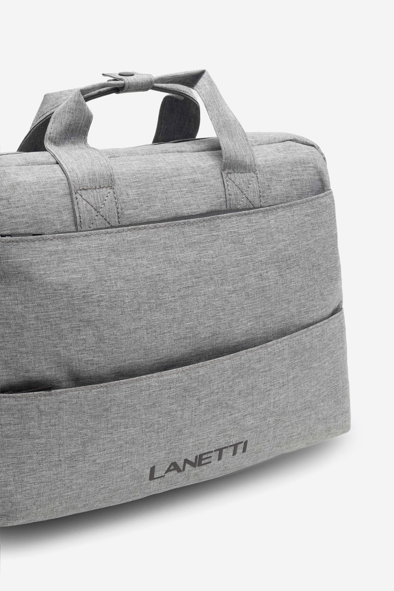 Torba męska Lanetti LAN-K-011-04L Szary