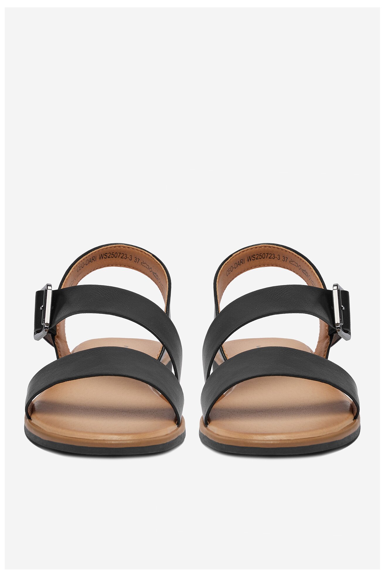 Sandały Jenny CEO-DARI WS250723-3 Czarny