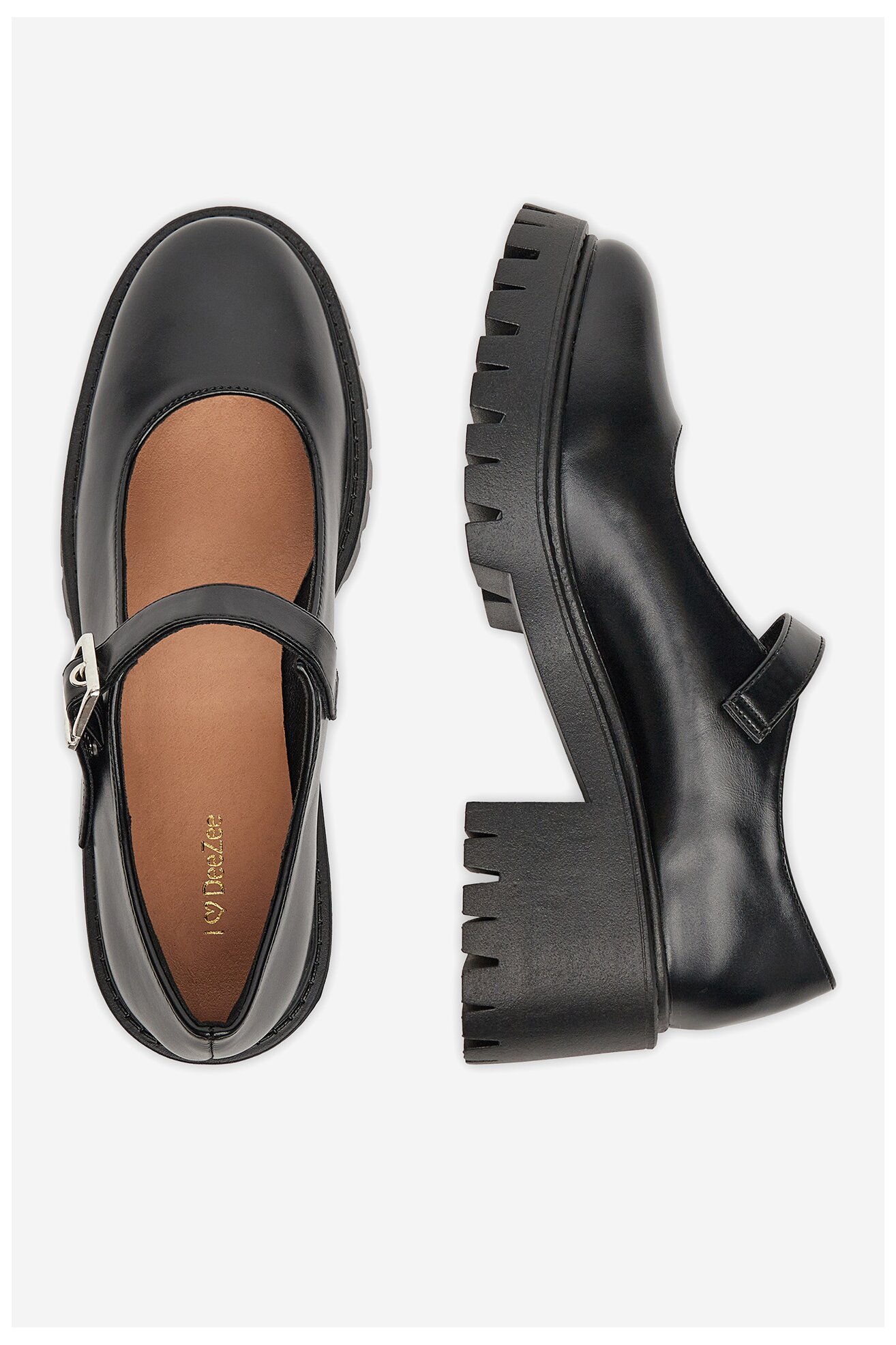 Pantofi casual DeeZee 1755-1 NEGRU