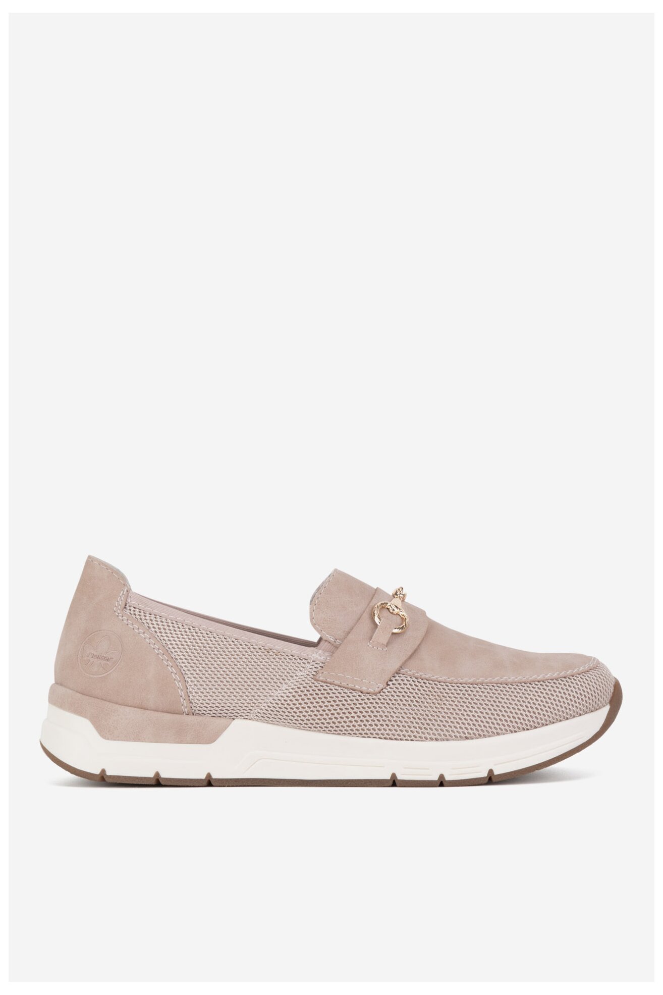 Mokasyn Rieker 58955-31 Różowy jasny