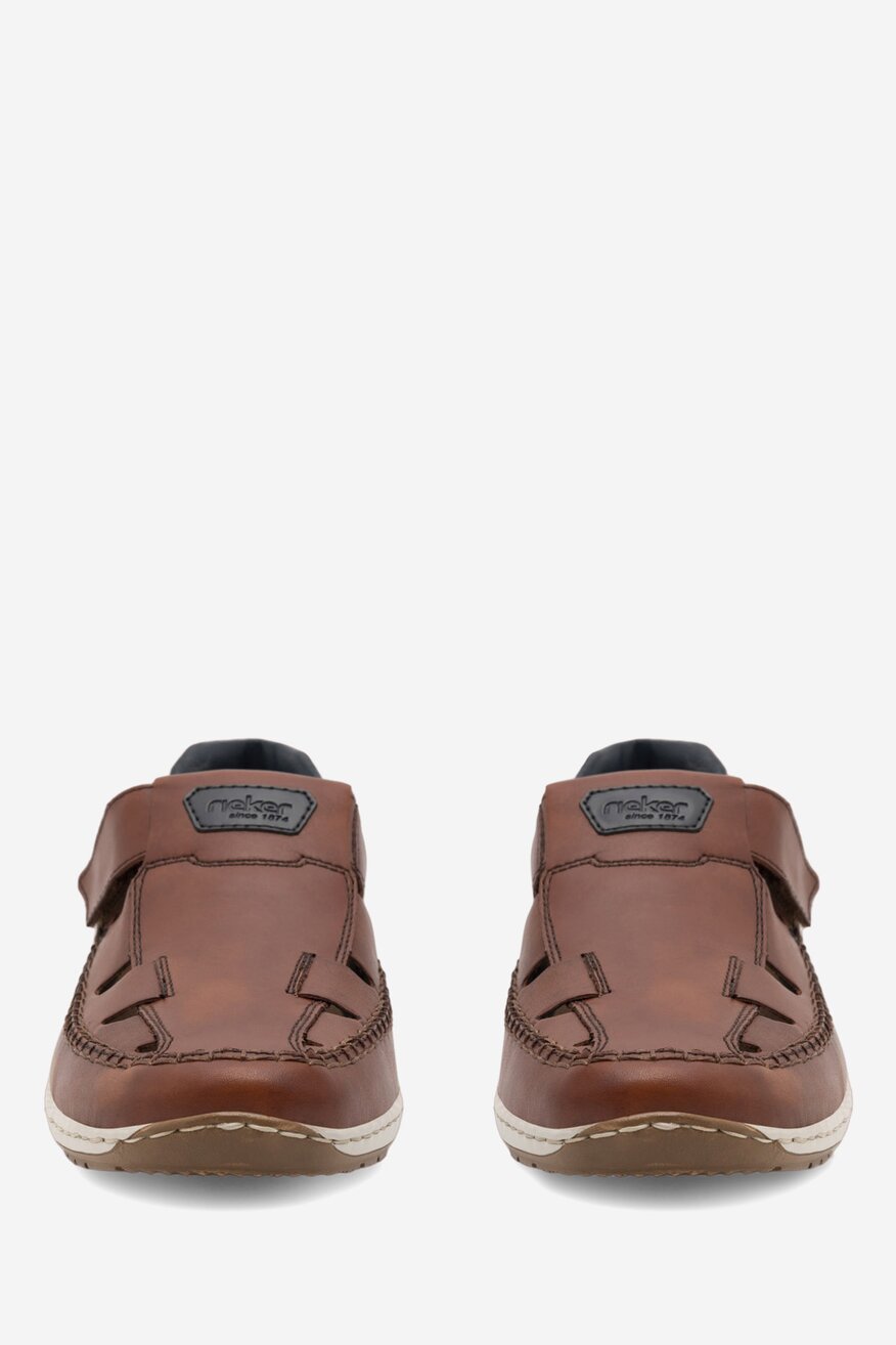 Polobotka Rieker HNĚDÁ - 2230056261348