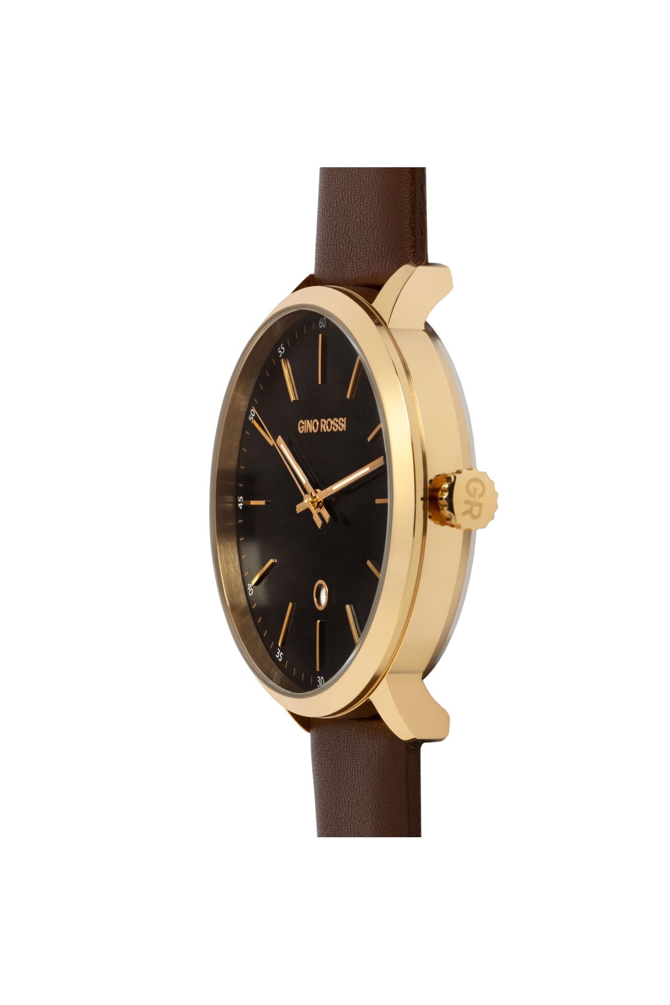 Zegarek Gino Rossi GR MEN WATCH 01019421 Brązowy