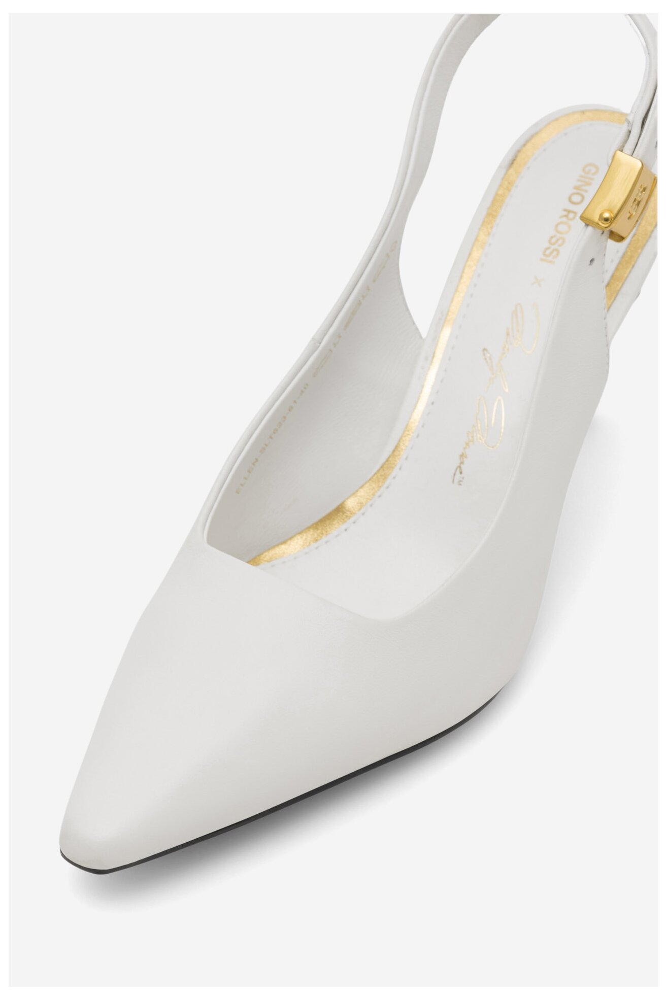 Czółenka Gino Rossi ELLEN-SLT623-61 Biały