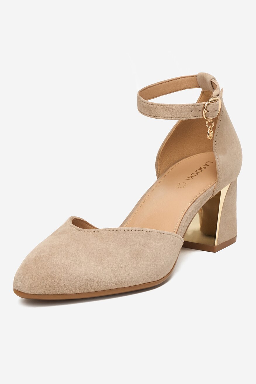 
                Körömcipő Lasocki BÉZS - 5906751572993