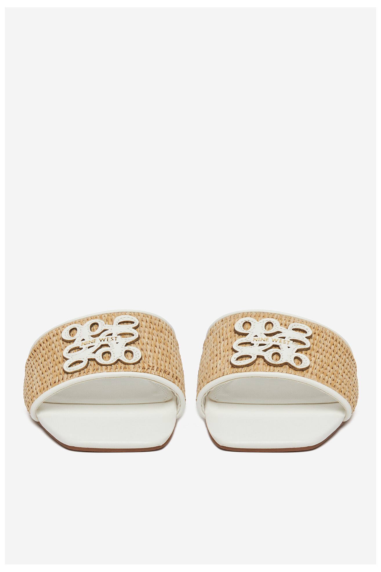 Șlapi NINE WEST SMRL393661 ALB