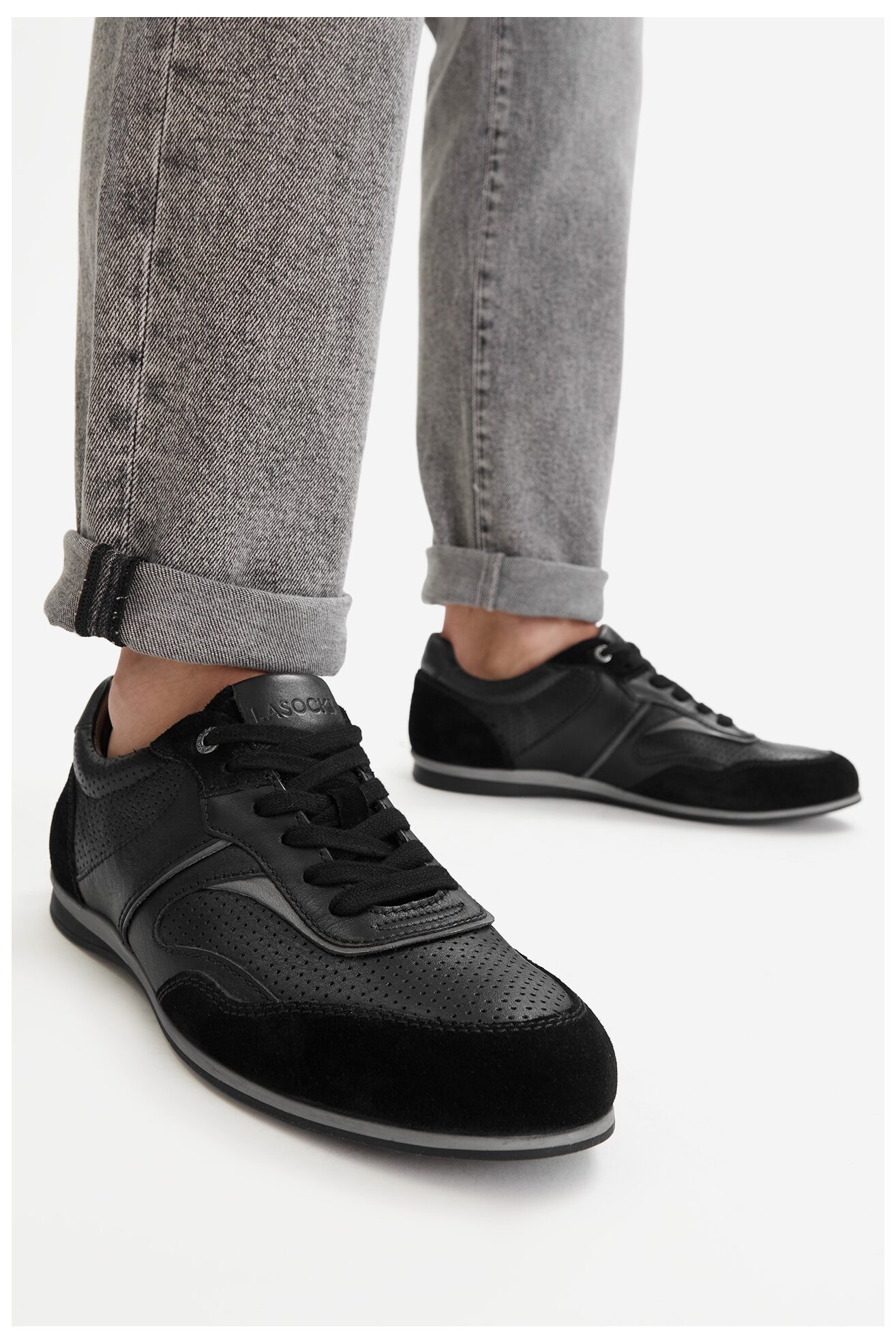 Félcipő Lasocki CEO-MAUZO-01 MI08 FEKETE